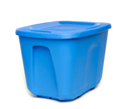 TOTE SNAP LID 10GL BLUE.