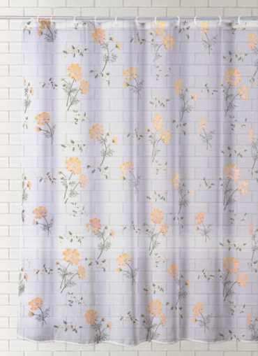 SHOWER CURTIAN IRIS.