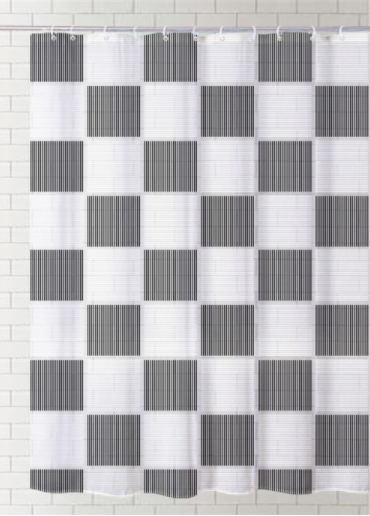 CURTAIN CHECKS 70X72".