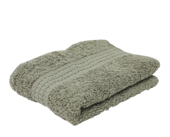 WASHCLOTH OLV GRN13X13"
