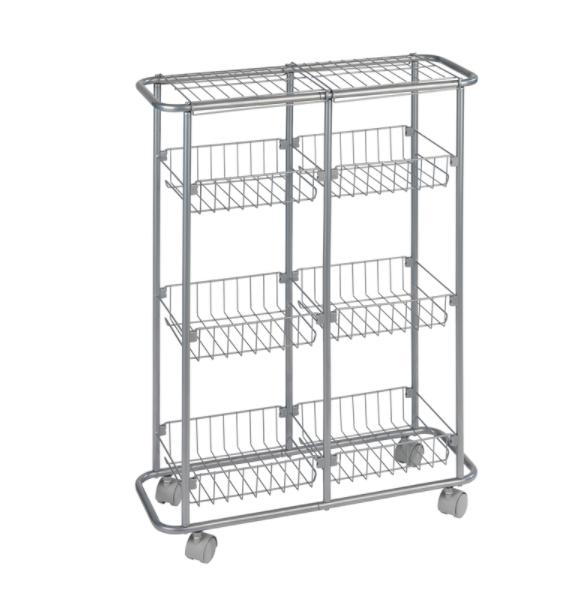 TROLLEY SLIM 6 BASKETS