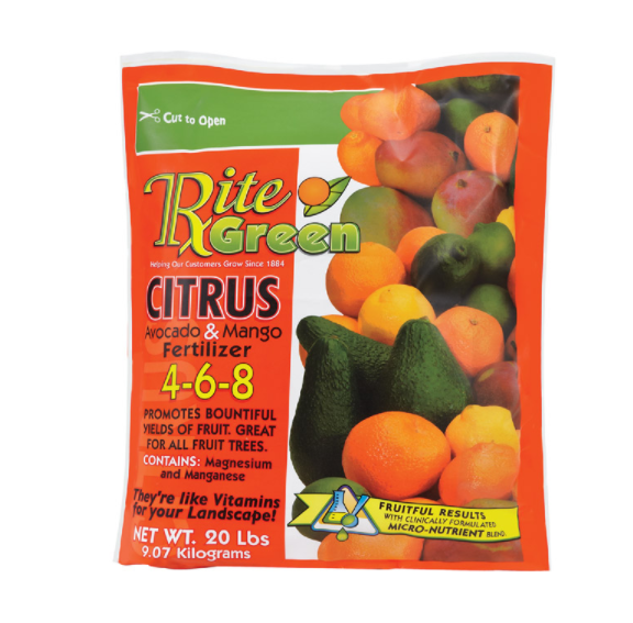 RG CITRUS FERT 20 LB.                   