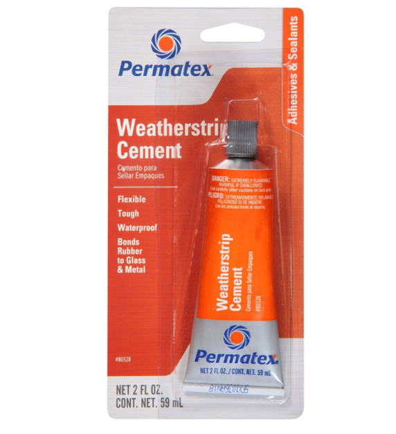 GLUE WEATHRSTRP 2OZ DUR                 