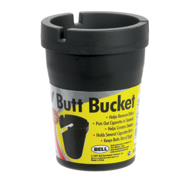 CIG BUTT BUCKET BLK