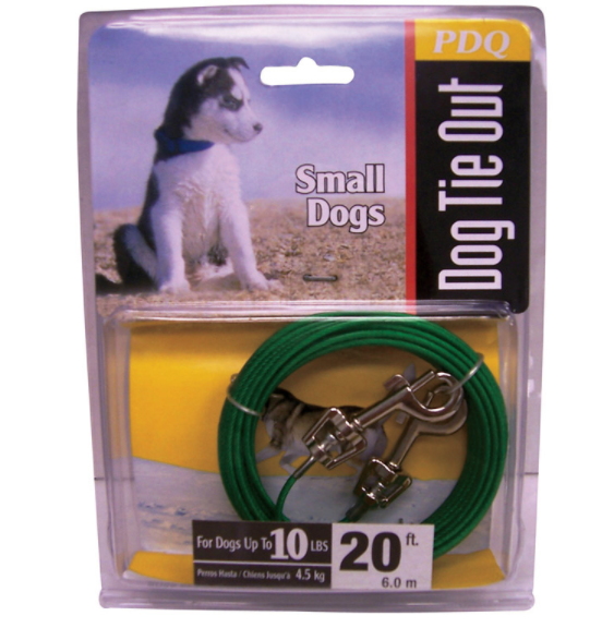 PUPPY TIE OUT CABLE 20'                 