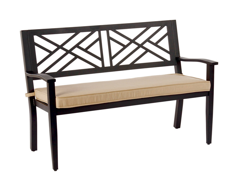 CUSHION PARK BENCH                      