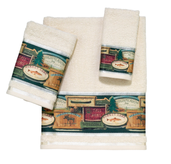 RATHER FISH TWL SET 3PC