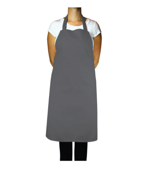 APRON SILVER 35"L