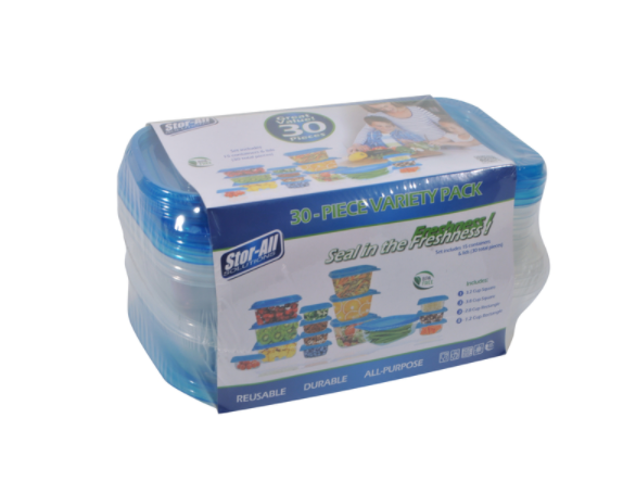 FOOD STR SET 15PK ASST
