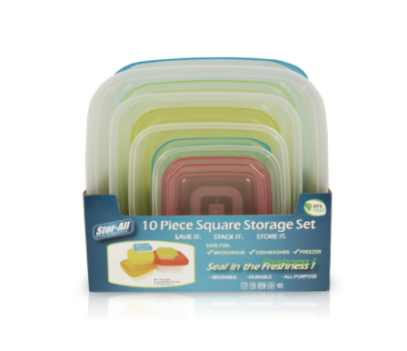 FOOD STRG SET SML 10PC