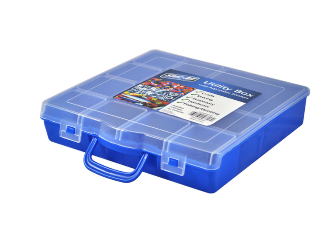 CASE/HNDL DIVDRS BLUE