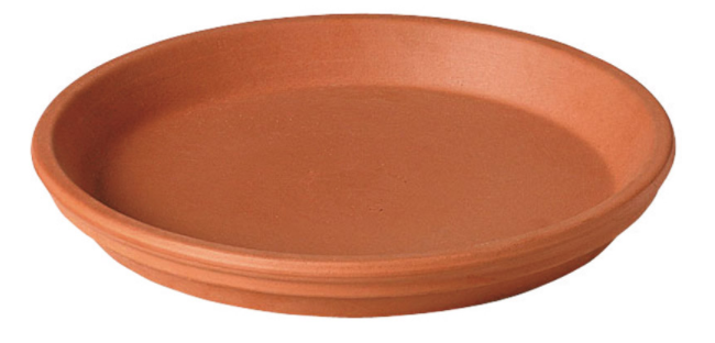 TERRA COTTA SAUCER 4"