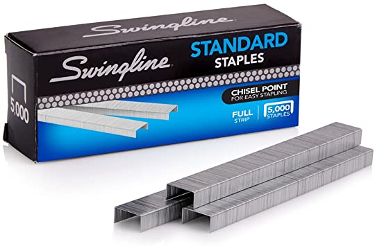 Standard Staples 5000 box 1/4 inch length