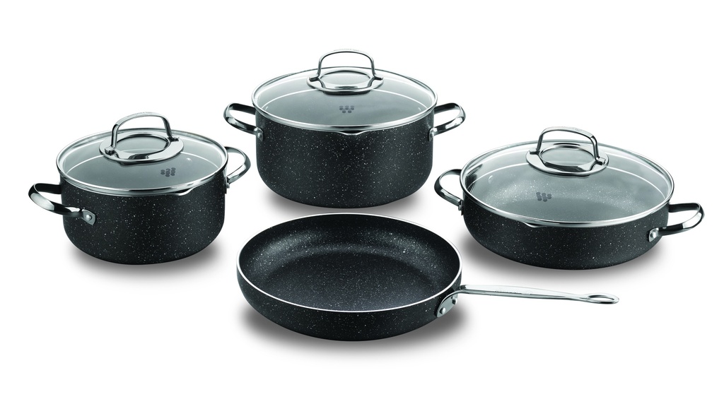 A1371 Galaksi Alu. 7 pcs. Cookwaree Set