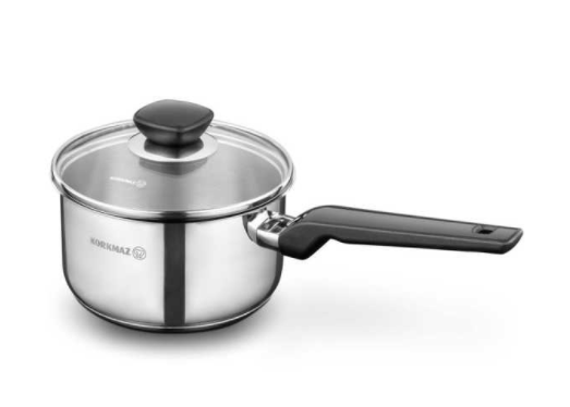 A1696-1 Kappa Saucepan 16x9 cm / 1.8 l. - Black