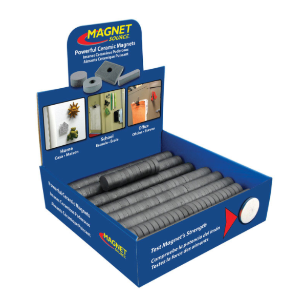 Ceramic Disc Magnets 0.7 lb