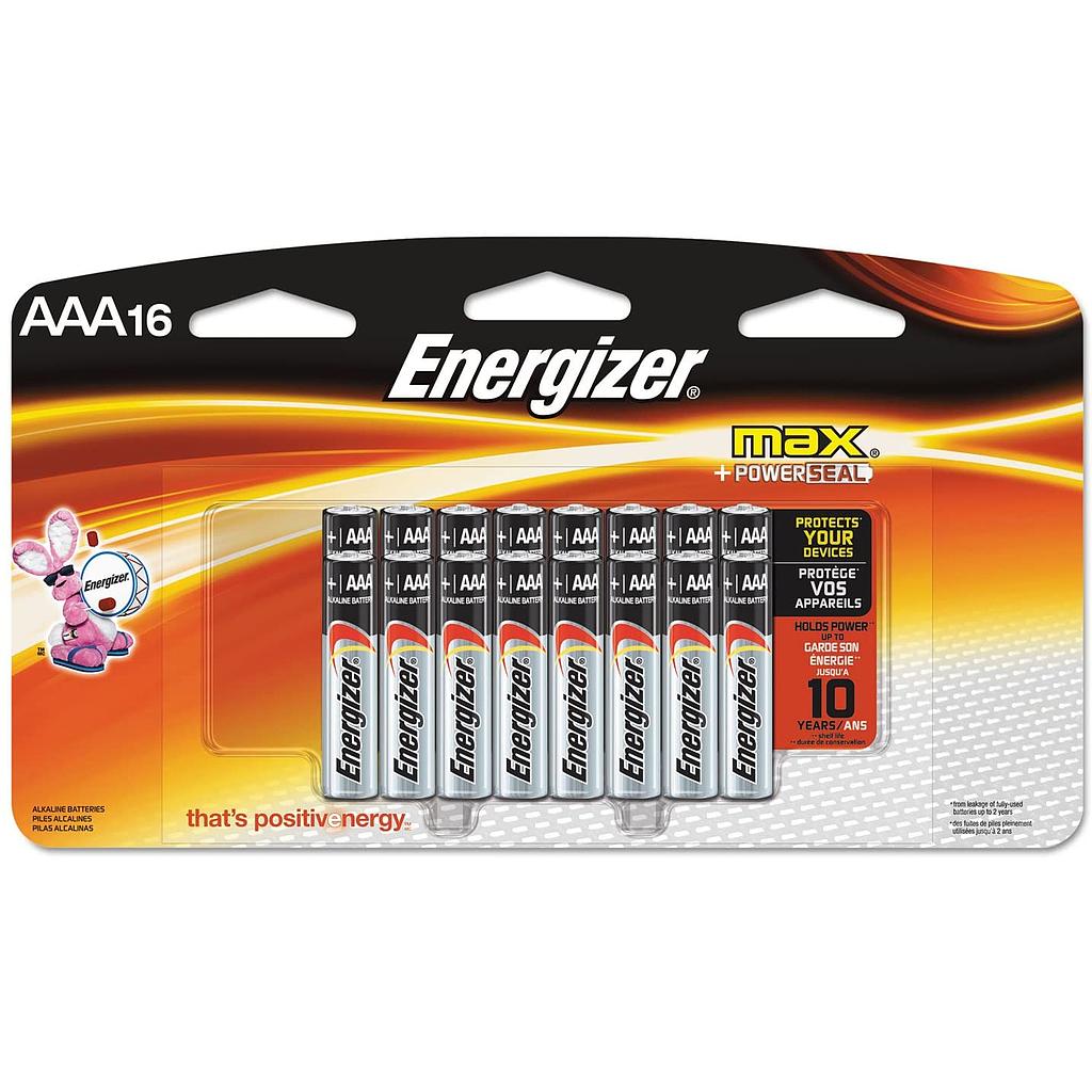 BATTERY AAA 16PK ENERGZR