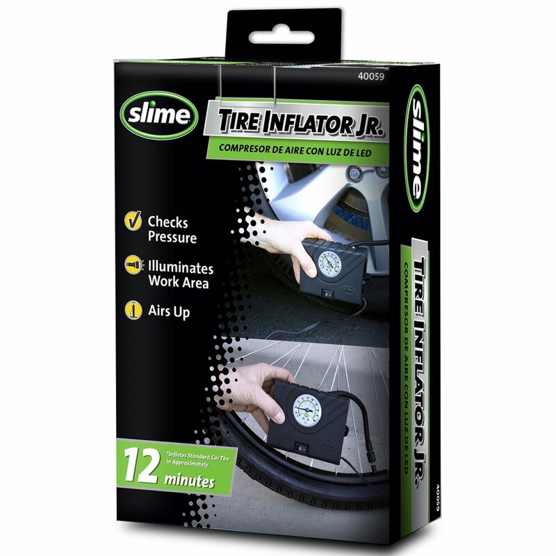 TIRE INFLTR/GAUGE JR 12V                