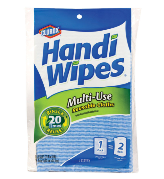HANDI WIPES CLOROX 6CT.