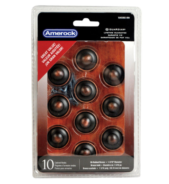 KNOBS 1-3/16 ORB 10-PK                  