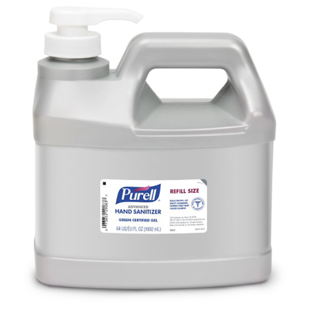 HND SANITIZ GEL RFL 64OZ.