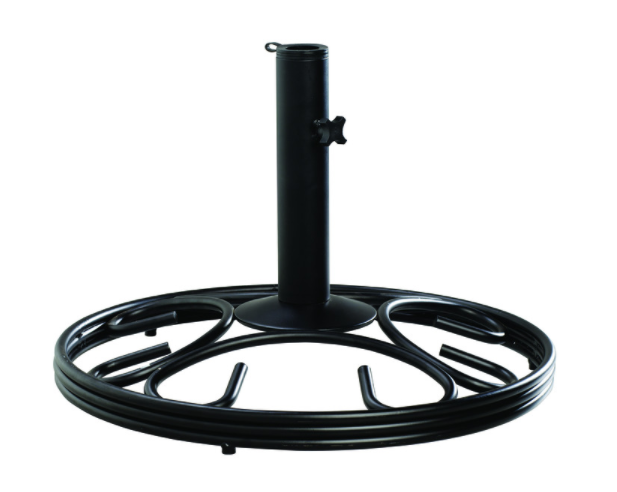 UMBRELLA BASE BLK 18"                   