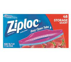 STORAGE BAG QUART 48PK.