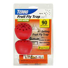 TERRO FRUIT FLY TRAP 2PK.