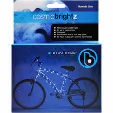 LIGHTS BIKE FRAME BLUE