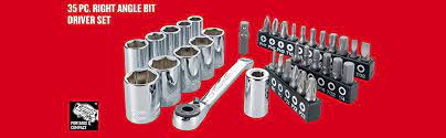 RT ANGL BIT DRVR ST 35PC