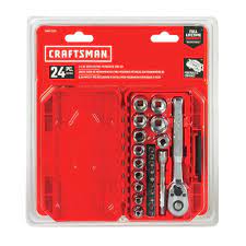 MECH SET MM 1/4DV 24PC