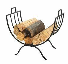 FOLDING  LOG RACK WI BLK