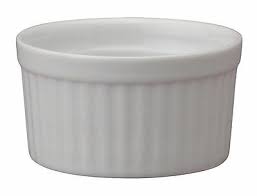 RAMEKIN 4"DIA 8OZ WHT