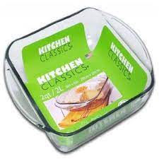 BAKING DISH 8X8" GLS 2QT