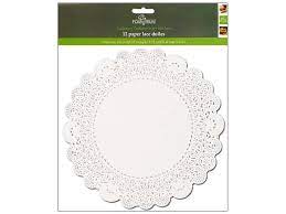 LACE DOILIES 10"DIA 12PK