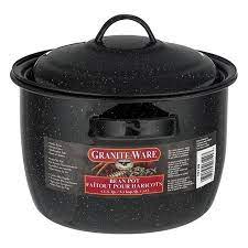 POT/LID BLK 4QT