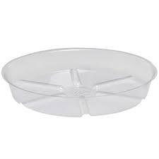PLANT SAUCER CLR 10"D