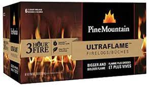 ULTRA FLAME LOG 3HR 6PK.