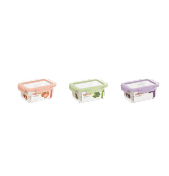 1 lt Airtight Food Container - Soft Mix Colour