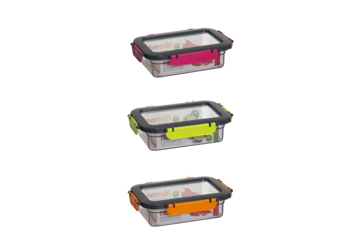 0.6 lt Airtight Food Container - Combine Colours