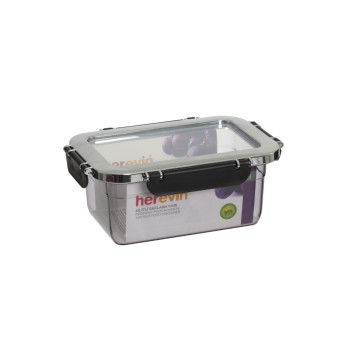 1 lt Airtight Food Container - Chrome Plated