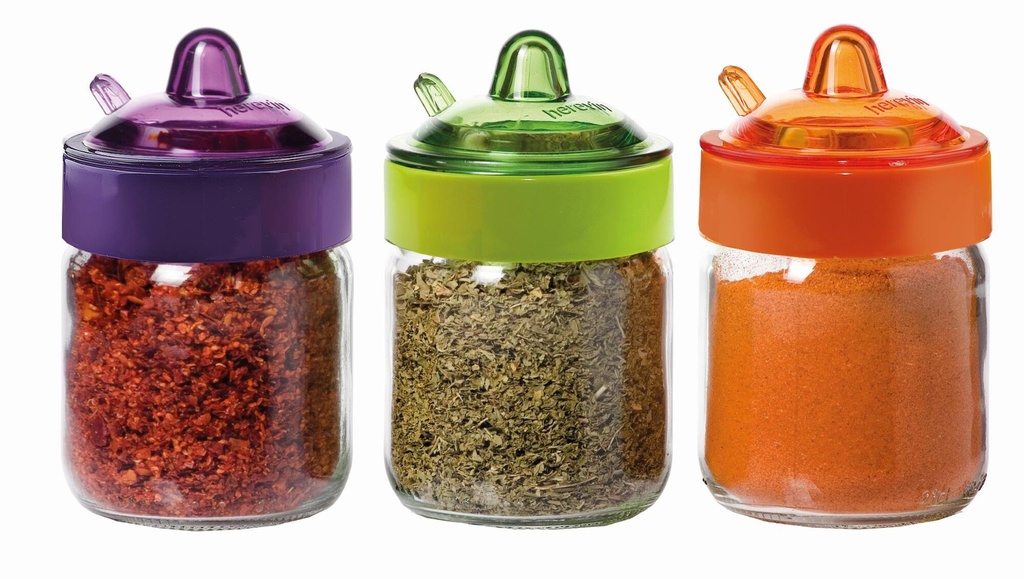 200 cc Sauce-Spice Jar With Spoon