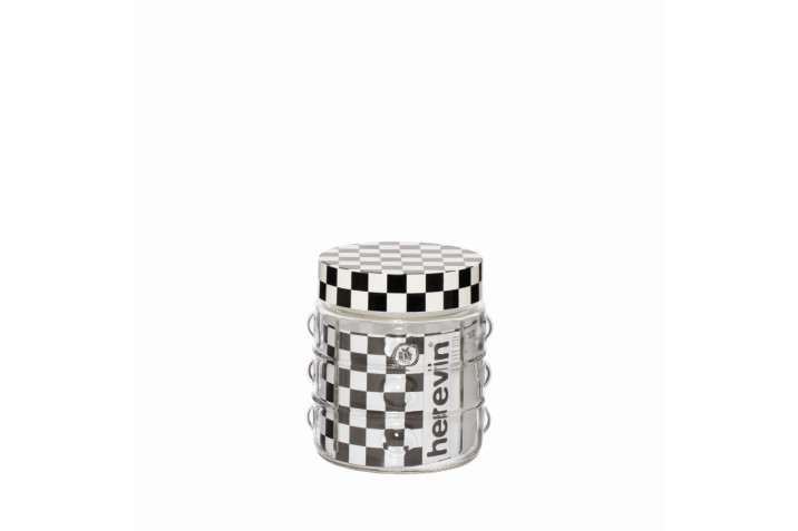 1 lt Embossed Canister