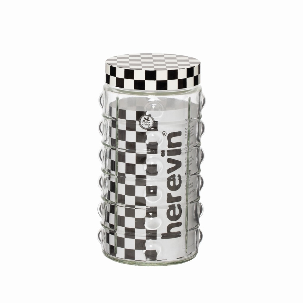 1,7 lt Embossed Canister