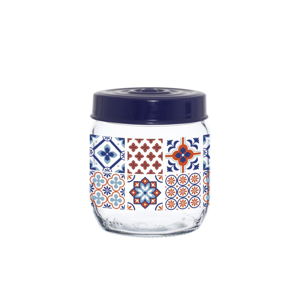 425 cc Decorated Jar-Mosaic