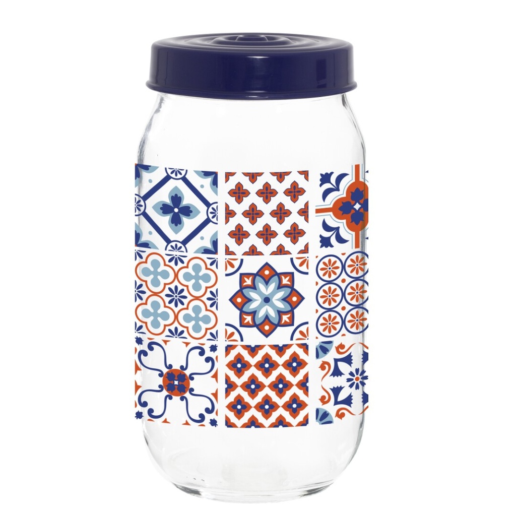1000 cc Decorated Jar-Mosaic