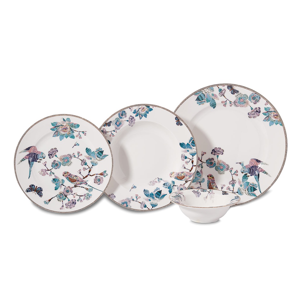 A8878 Vanessa Coll. 24 pcs Dinner Set (Round)