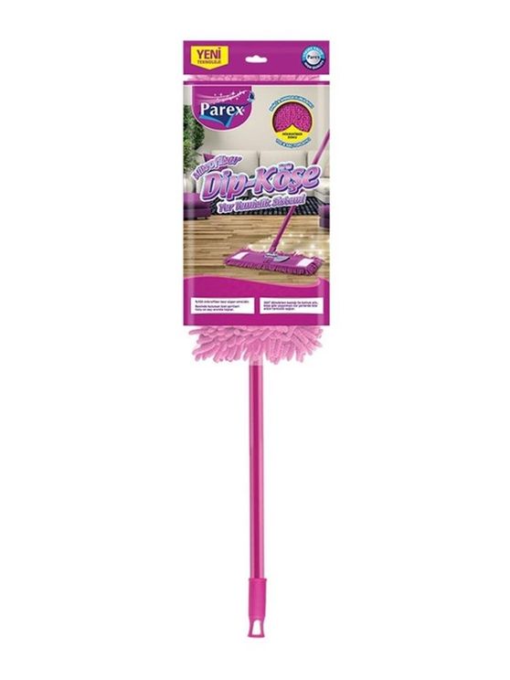 PAREX CLEAN CORNERS MICROFIBER FLAT MOP