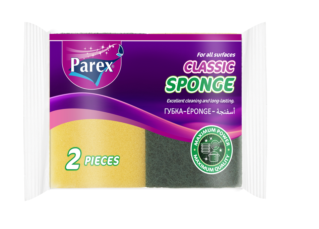 PAREX SPONGE GREEN 2 PIECES 