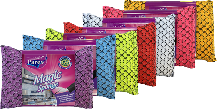 PAREX MAGIC SPONGE (8 different colours)